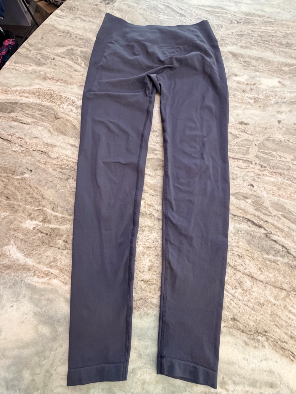 Sunzel Seamless High Waisted Leggings Medium Blue Yoga Gym Athletic Activewear